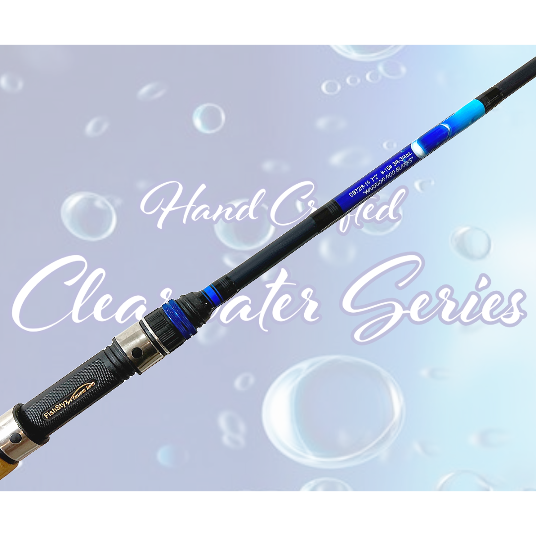 7'2" Clearwater Series Spinning Rod - Cork, Medium, Moderate Fast
